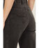 Image #4 - Free People Women's Aster High Rise Straight Denim Jeans, Black, hi-res