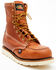 Image #1 - Thorogood Men's 8" American Heritage USA Wedge Work Boots - Steel Toe, Tan, hi-res