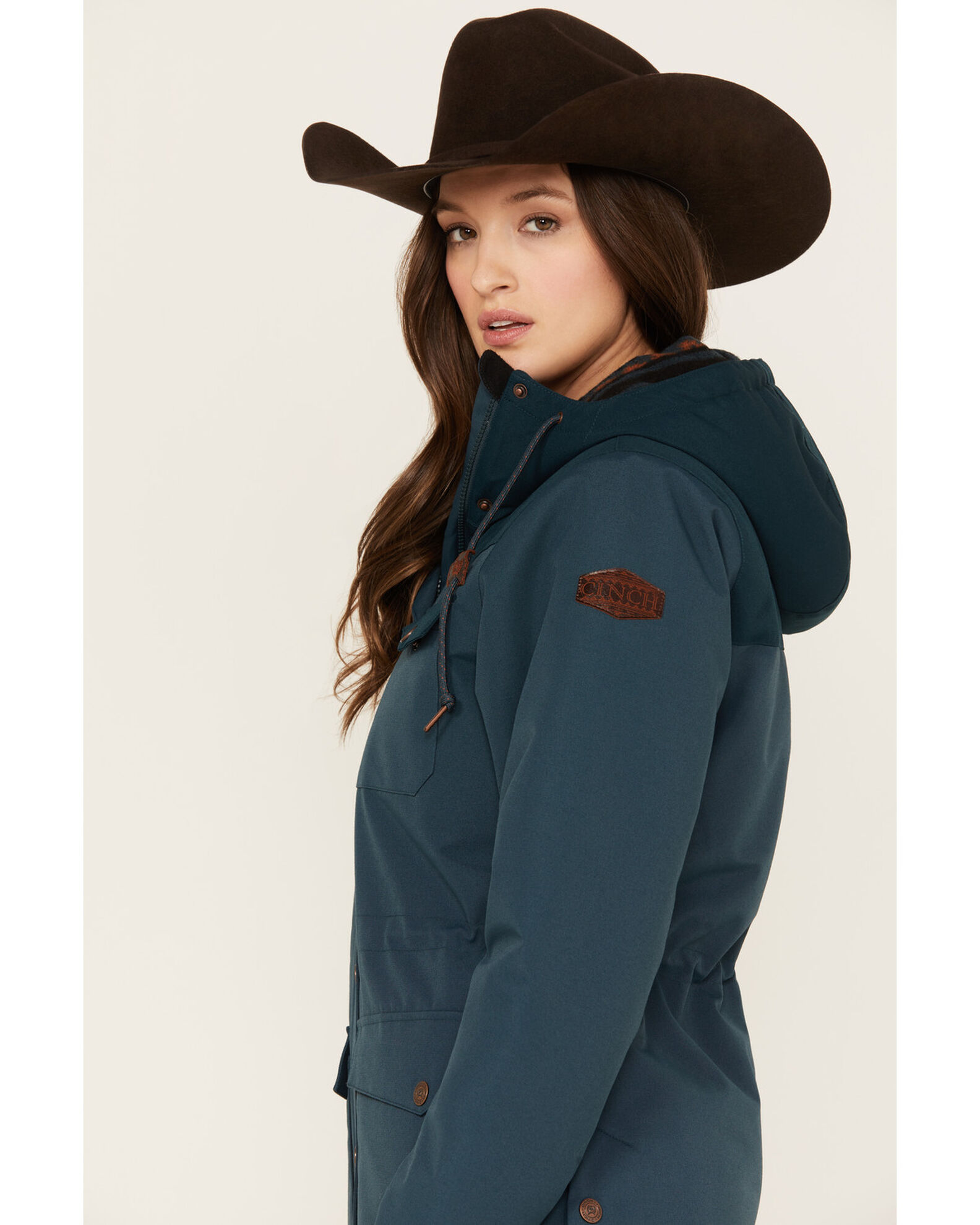 Womens cinch coat sale