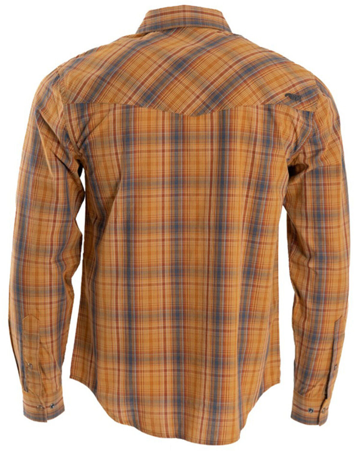 Image #2 - Mountain Khakis Men's Rodeo Long Sleeve Woven Shirt, Orange, hi-res