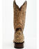 Image #5 - Dan Post Women's 12" Faux Python Western Boots - Broad Square Toe, Honey, hi-res
