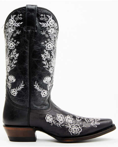 Image #2 - Shyanne Women's Heather Western Boots - Snip Toe, Black, hi-res