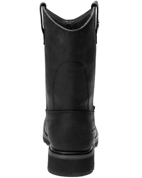 Image #4 - Harley Davidson Men's Altman Waterproof Western Work Boots - Soft Toe, Black, hi-res