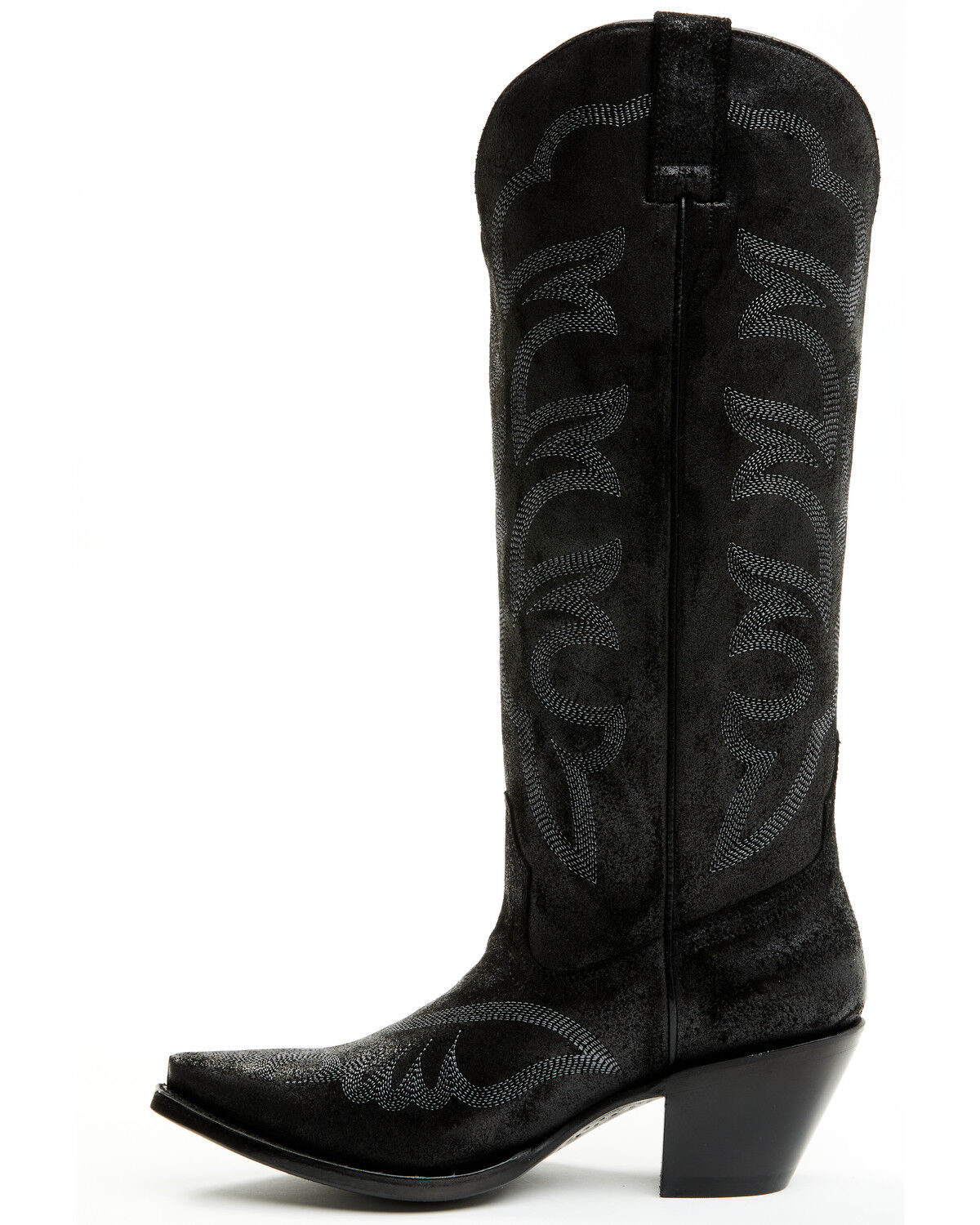 Image #3 - Shyanne Women's High Desert Tall Western Boots - Snip Toe, Black, hi-res