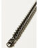 Image #3 - M & F Western Men's Gun Metal Silver Strike Chain Link Bracelet, Silver, hi-res
