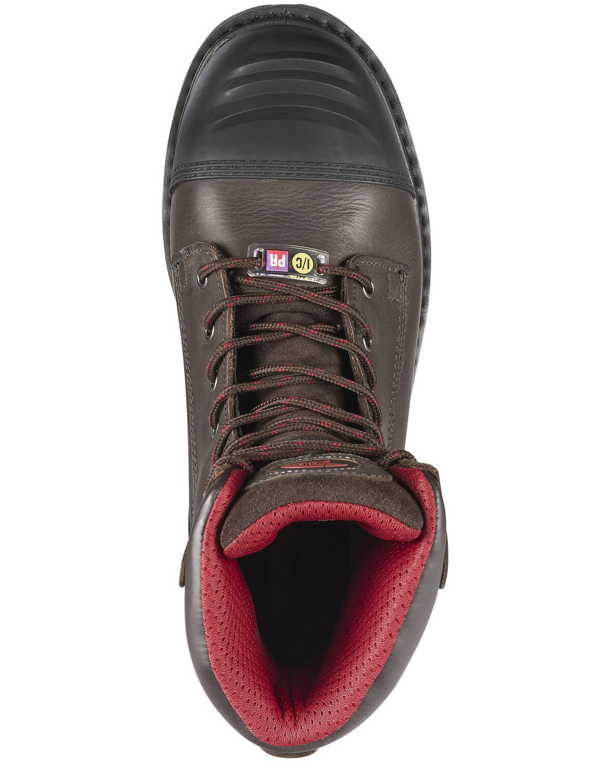 Image #5 - Avenger Men's Hammer Waterproof Work Boots - Carbon Toe, Brown, hi-res
