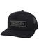 Image #1 - Hooey Men's Lock-Up Trucker Cap, Black, hi-res