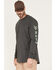 Image #1 - Hawx Men's Logo Graphic Work T-Shirt, Dark Grey, hi-res