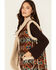 Image #2 - Cotton & Rye Women's Southwestern Print Sherpa Lined Vest, Rust, hi-res