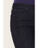 Image #2 - Haddad Women's Vintage Dark Wash Venice Bootcut Stretch Denim Jeans, Dark Wash, hi-res