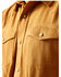 Image #3 - Ariat Men's Jurlington Retro Fit Solid Long Sleeve Snap Western Shirt - Tall , Mustard, hi-res