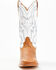 Image #4 - Cody James Men's Tomahawk Western Boots - Broad Square Toe, White, hi-res