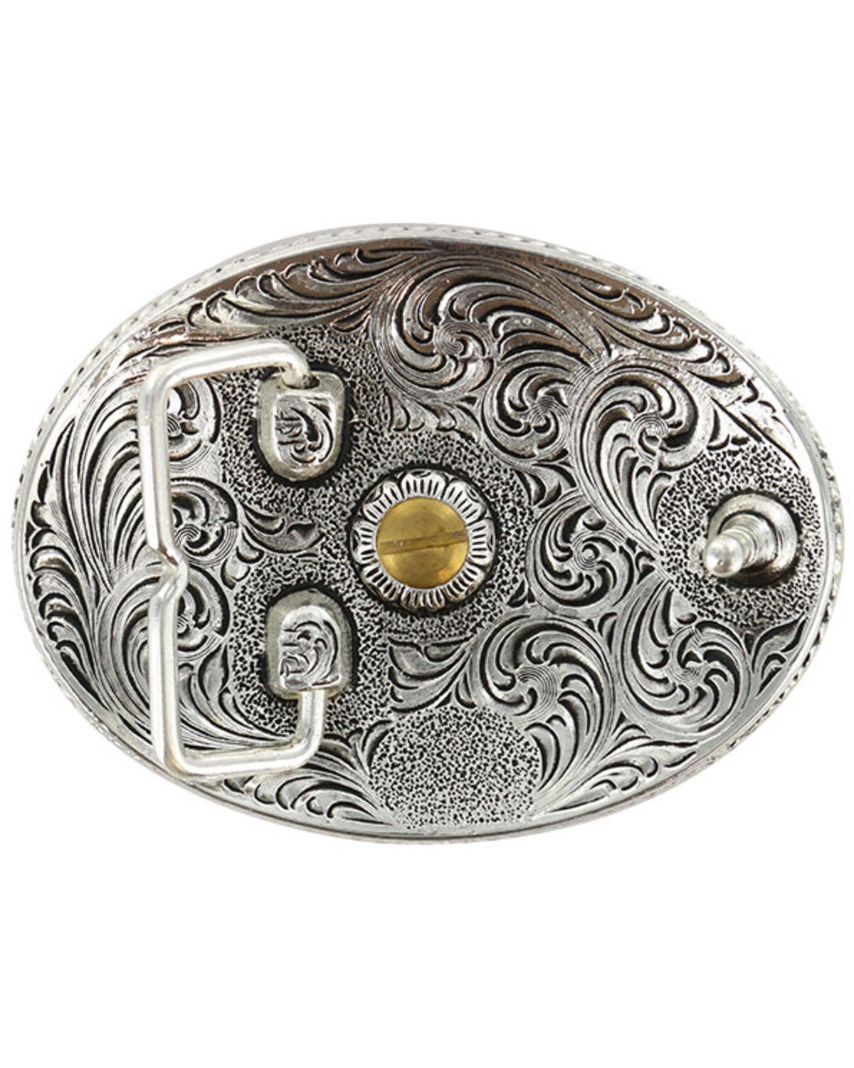 Image #2 - Cody James Men's Oval Texas Belt Buckle, Multi, hi-res