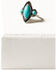 Image #2 - Shyanne Women's Labra Moon & Turquoise Ring Set, Turquoise, hi-res