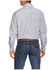 Image #2 - George Strait by Wrangler Men's Print Long Sleeve Button Down Shirt - Big & Tall, Blue, hi-res