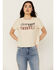 Image #2 - Idyllwind Women's Sorry Gone Country Short Sleeve Cropped Graphic Tee, Nude, hi-res