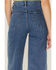 Rolla's Women's Sailor Medium Wash High Rise Wide Jeans, Blue, hi-res