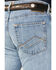 Image #4 - Ariat Men's M5 Hartley Waco Light Wash Straight Rigid Jeans - Big, Light Wash, hi-res
