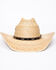 Image #2 - Cody James Kids' Straw Cowboy Hat, Natural, hi-res
