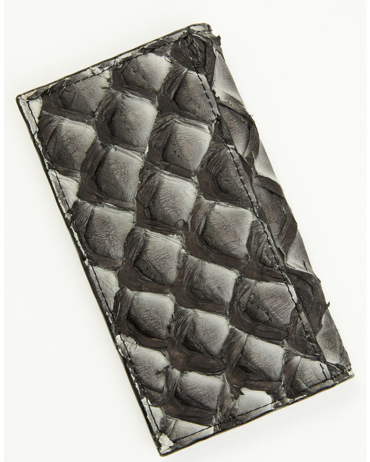Image #3 - Cody James Men's Exotic Pirarucu Rodeo Wallet, Dark Grey, hi-res