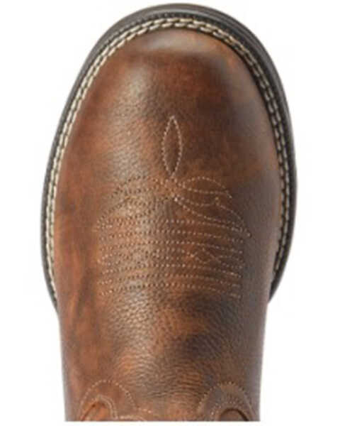 Image #4 - Ariat Women's Anthem Shortie Performance Western Boots - Round Toe , Brown, hi-res