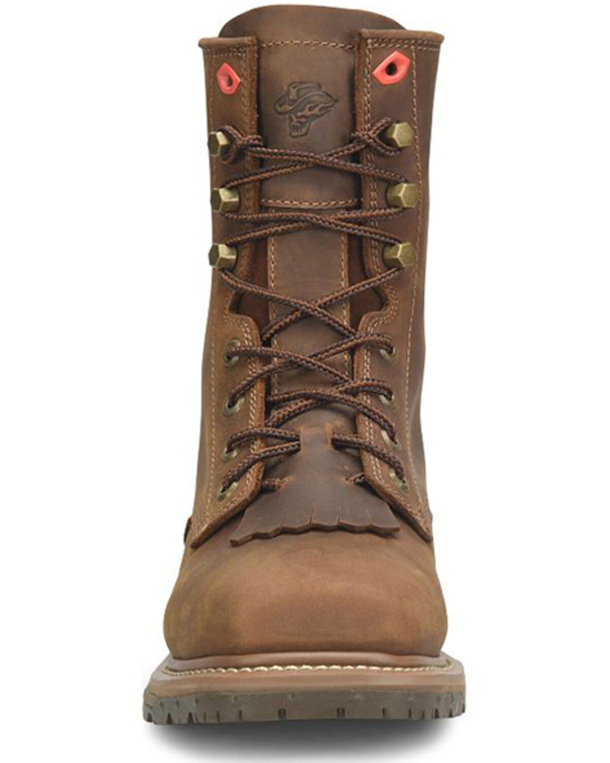 Image #4 - Double H Men's Dailor 8" Work Boots - Composite Toe, Brown, hi-res