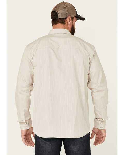 Image #4 - Moonshine Spirit Men's Solid Tan Ironwood Long Sleeve Snap Western Shirt , Tan, hi-res