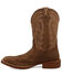 Image #3 - Twisted X Men's 11" Tech X Western Boots - Broad Square Toe, Brown, hi-res