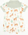 Image #3 - Angel Dear Infant Boys' Cowboy Polo Short Sleeve Onesie, Green, hi-res