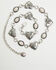 Image #1 - Shyanne Girls' Heart Concho Chain Belt, Silver, hi-res