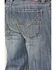 Rock & Roll Denim Men's Vintage Double Barrel Relaxed Straight Jeans , Indigo, hi-res