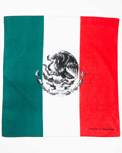 Cody James Men's Mexican Flag Bandana, Multi, hi-res