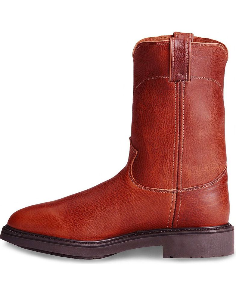 Justin Men's Conductor Electrical Hazard PullOn Work Boots Soft Toe