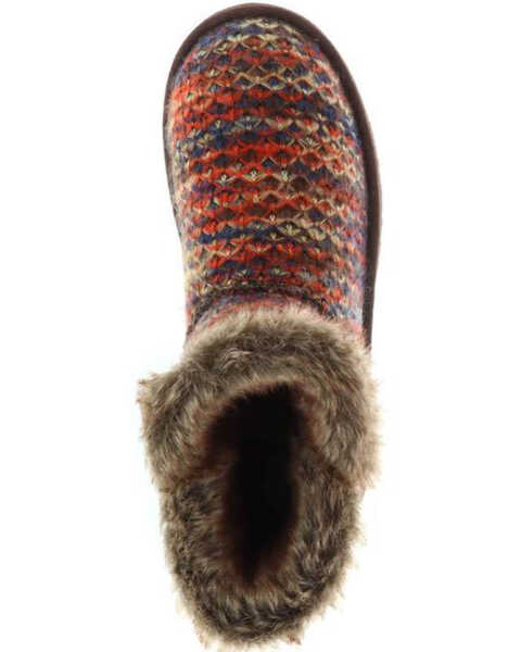 Lamo Footwear Women's Yuma Fleece Boots - Round Toe, Chocolate, hi-res