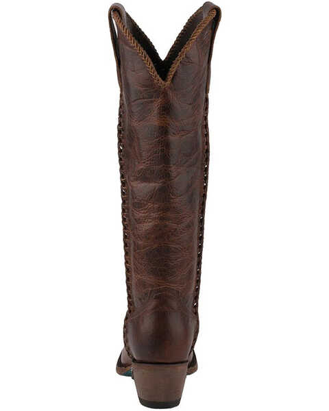 Image #5 - Lane Women's Plain Jane Western Boots - Round Toe , Cognac, hi-res