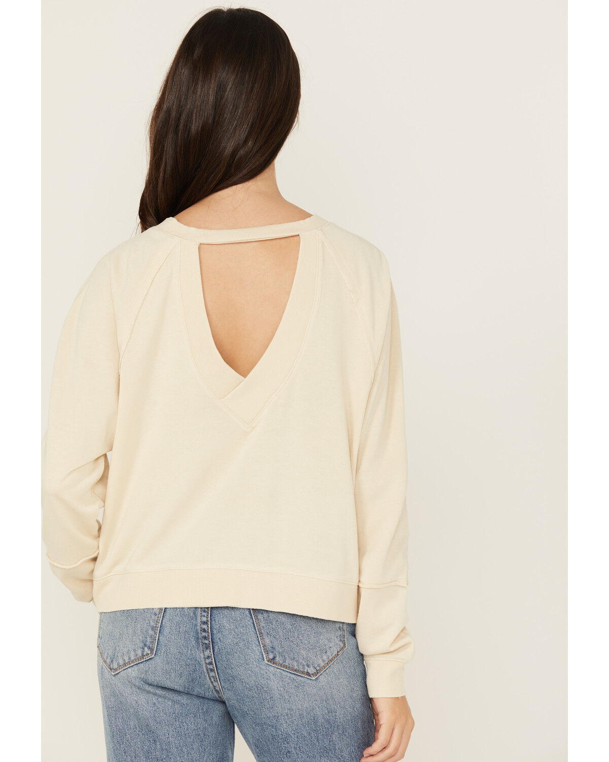 Image #4 - Cleo + Wolf Women's Embroidered Long Sleeve Shirt, Sand, hi-res
