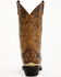 Image #5 - Laredo Men's 12" Fancy Stitch Western Boots - Snip Toe, Tan, hi-res