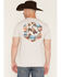 Image #4 - RANK 45&reg; Men's Stadium Lights Short Sleeve Graphic T-Shirt, Natural, hi-res