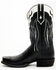 Image #3 - Moonshine Spirit Men's Taurus Western Boots - Square Toe, Black, hi-res