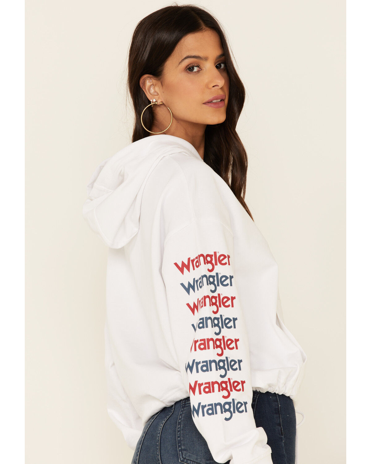 white wrangler hoodie