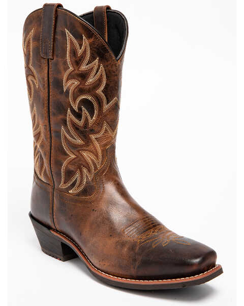 Image #1 - Laredo Men's Breakout Western Boots - Square Toe, Rust, hi-res