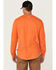 Image #4 - Hawx Men's Logo Long Sleeve Graphic Work T-Shirt, Orange, hi-res