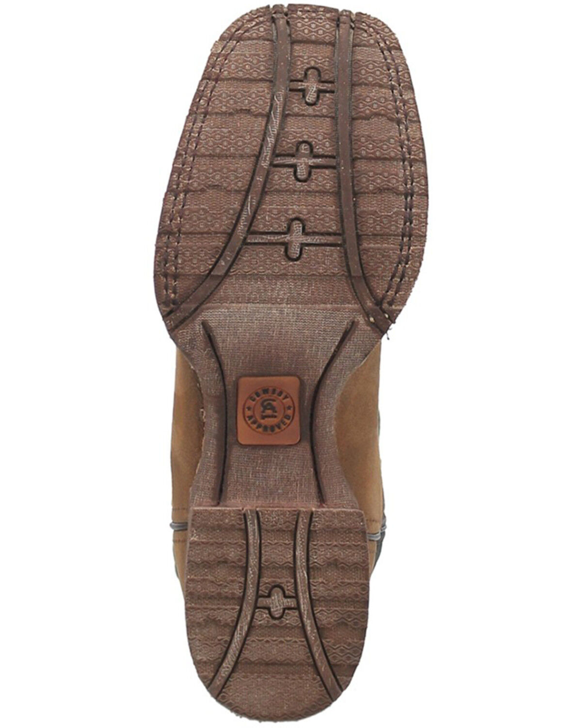 Image #7 - Laredo Men's Isaac Distressed Western Boots - Broad Square Toe, , hi-res