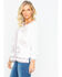 Idyllwind Women's Homegrown Lace-Up Tunic Top, Ivory, hi-res