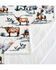 Image #4 - HiEnd Accents Ranch Life Western Toile Campfire Sherpa Throw, Black, hi-res