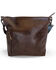 Image #3 - Ranch Junkie Women's The Rancho Boot Stitch Bucket Purse, Chocolate, hi-res