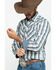 Wrangler Retro Men's Large Ombre Plaid Long Sleeve Western Shirt , Black, hi-res