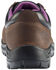 Avenger Women's Waterproof Oxford Work Shoes - Composite Toe, Brown, hi-res