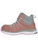 Image #3 - Hoss Women's Trisha Hiker Work Shoes - Composite Toe, Pink, hi-res