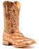 Image #1 - Cody James Men's Caramel Matte Pirarucu Exotic Western Boots - Broad Square Toe , Caramel, hi-res
